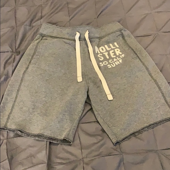 hollister mens jogger shorts